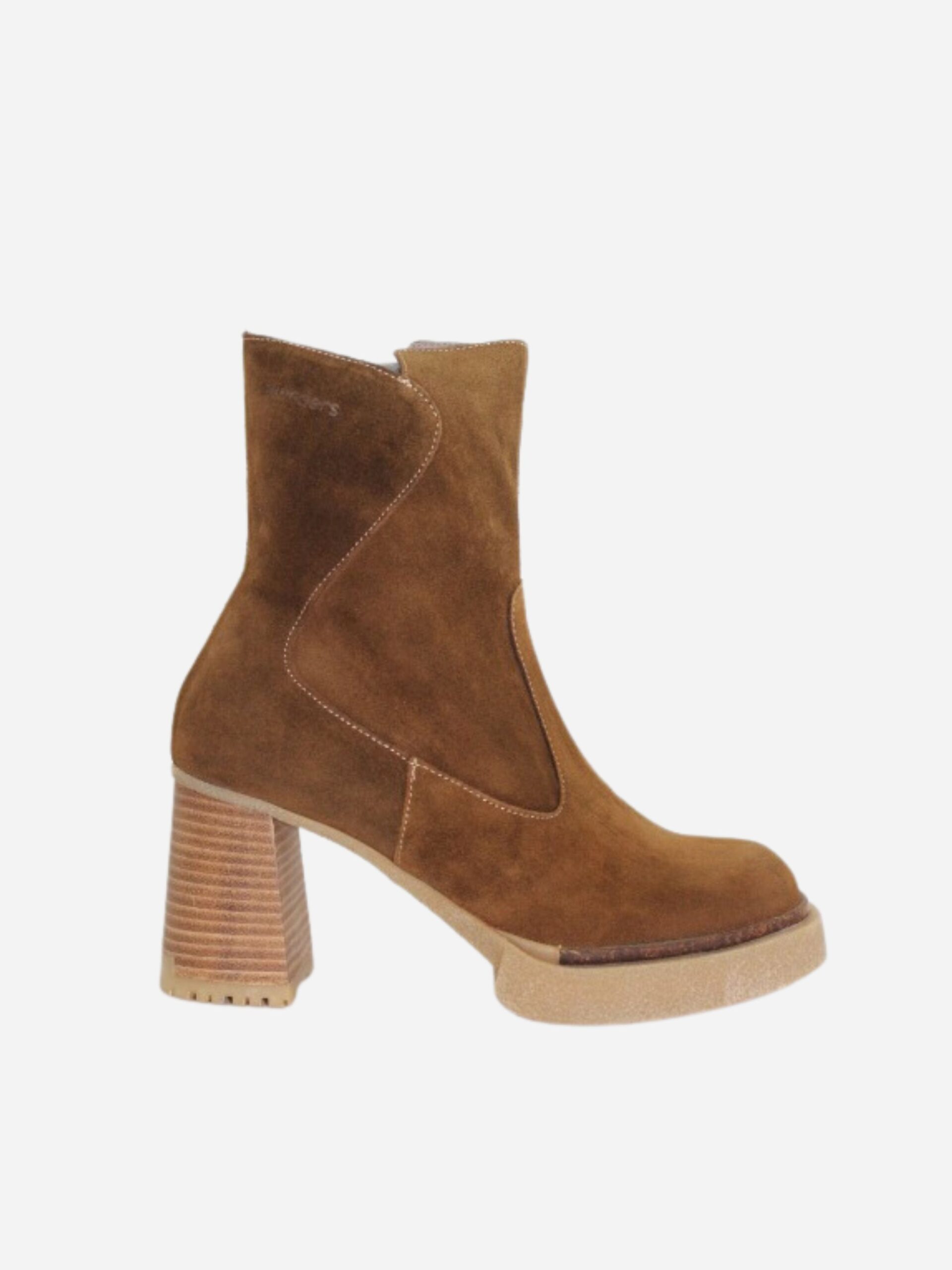 wonders tronchetto in camoscio marrone