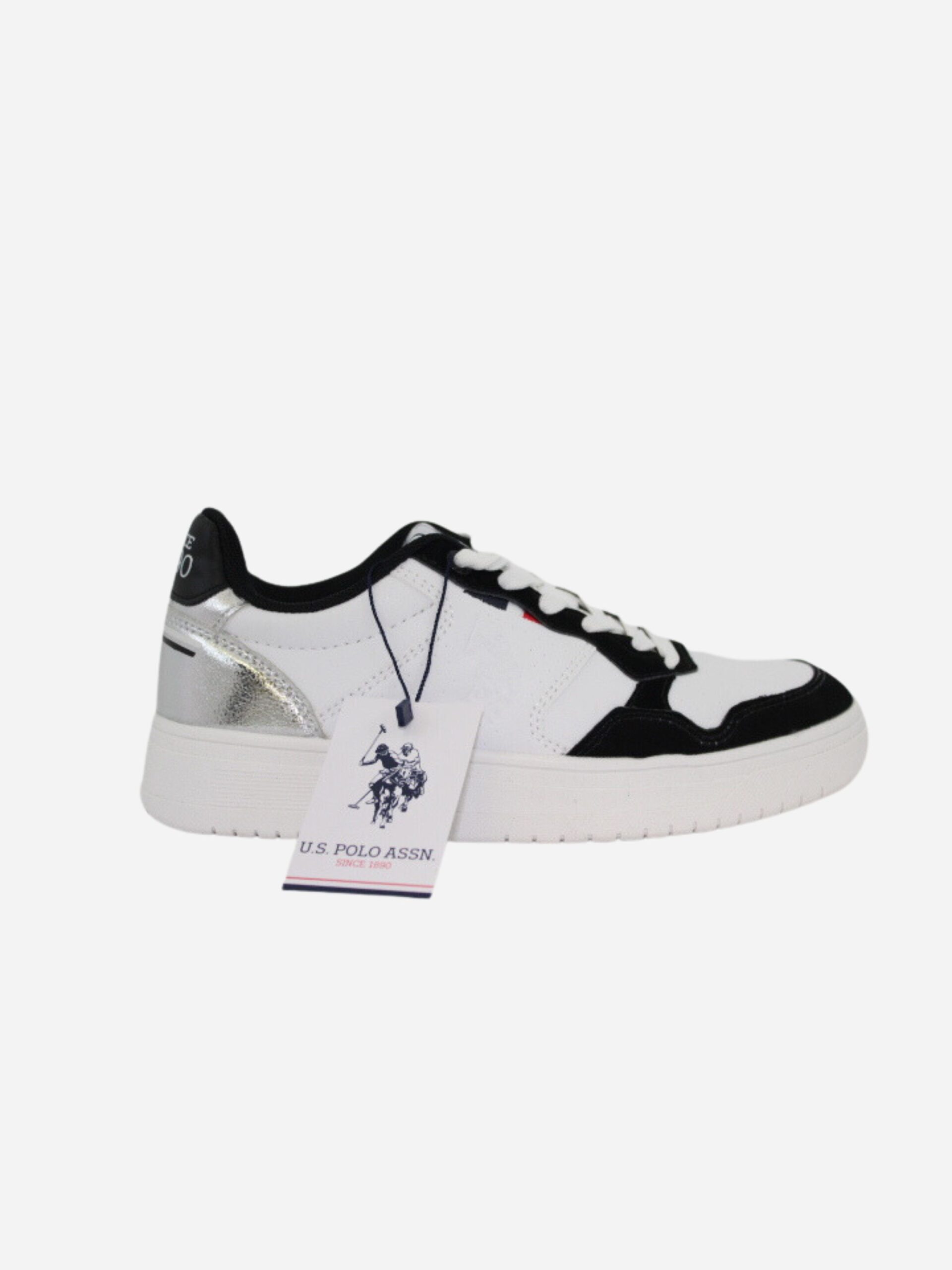 us polo assn sneakers kosmo bianco e nero