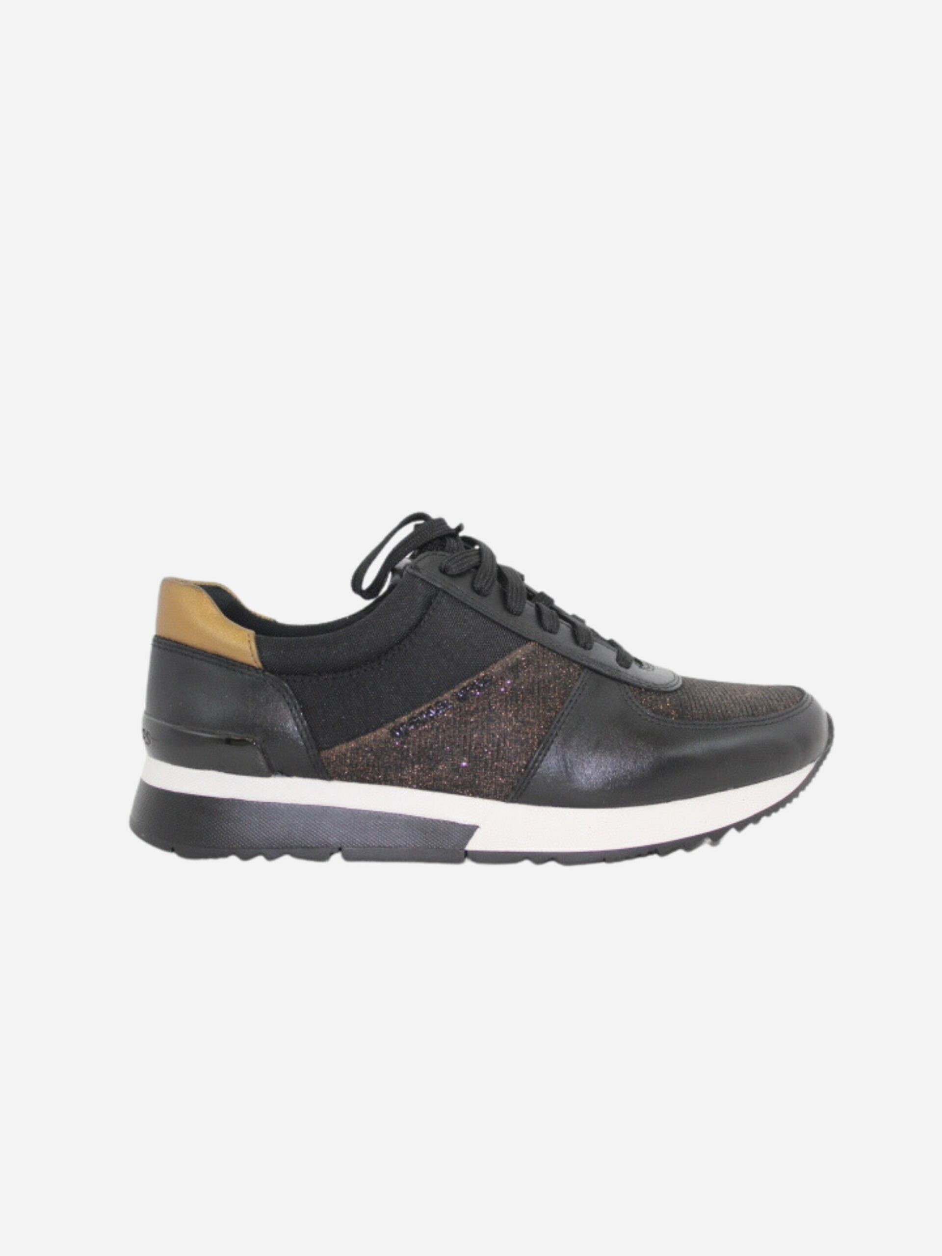 sneakers glitter bronzo allie michael kors