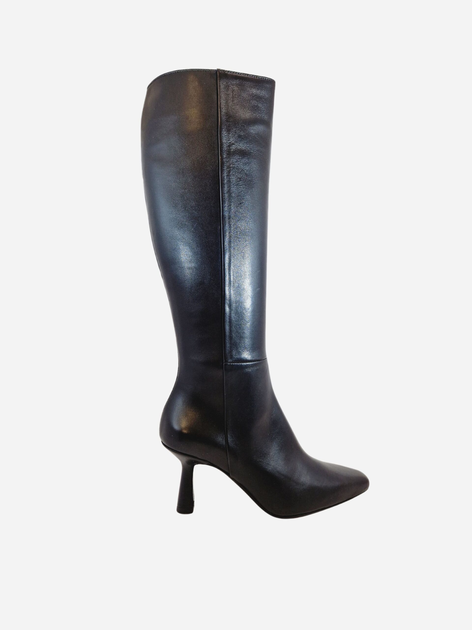 stivali neri con tacco a spillo noa