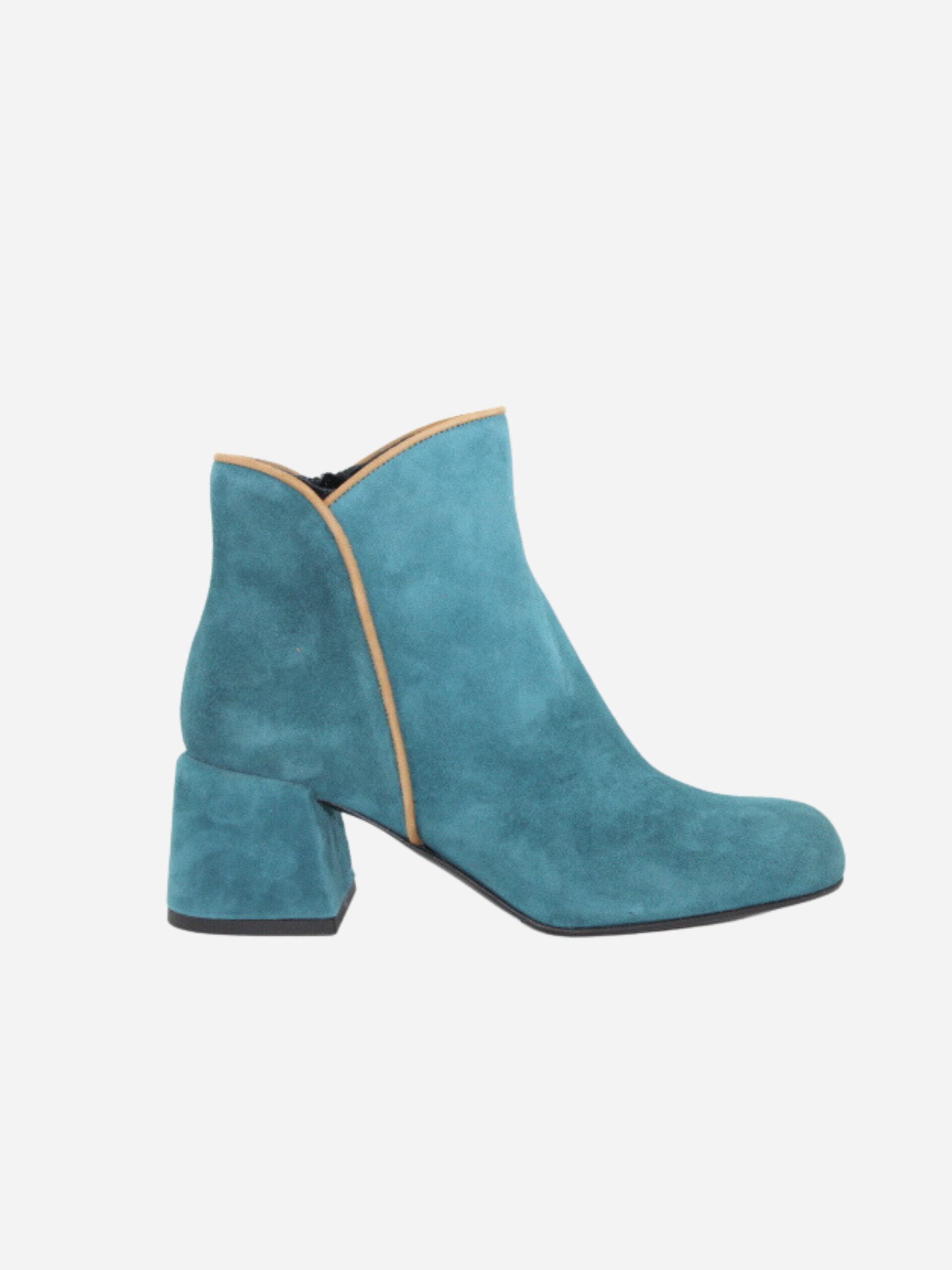 tronchetto in camoscio petrolio noa tar703