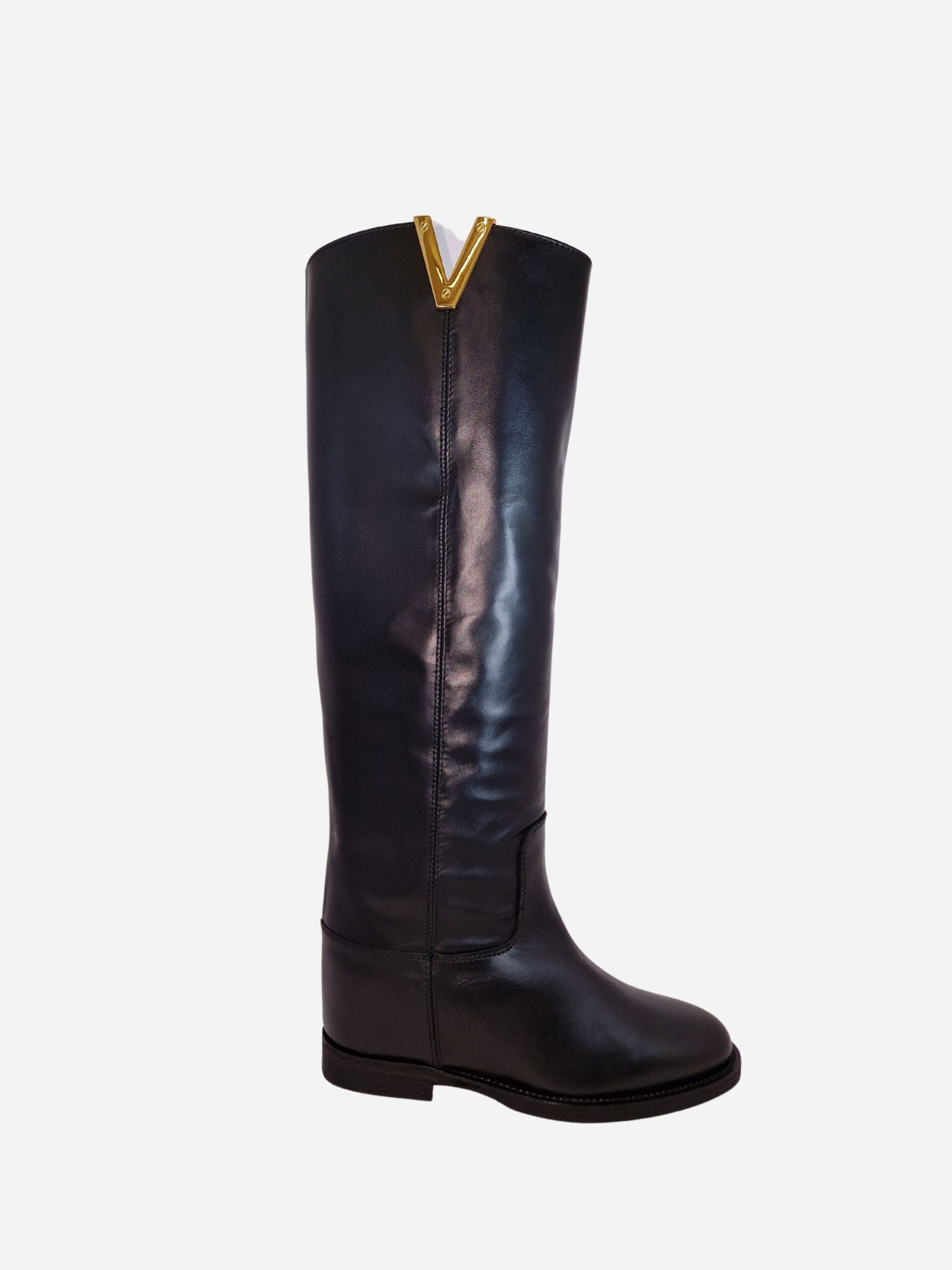 via roma stivale nero 2568