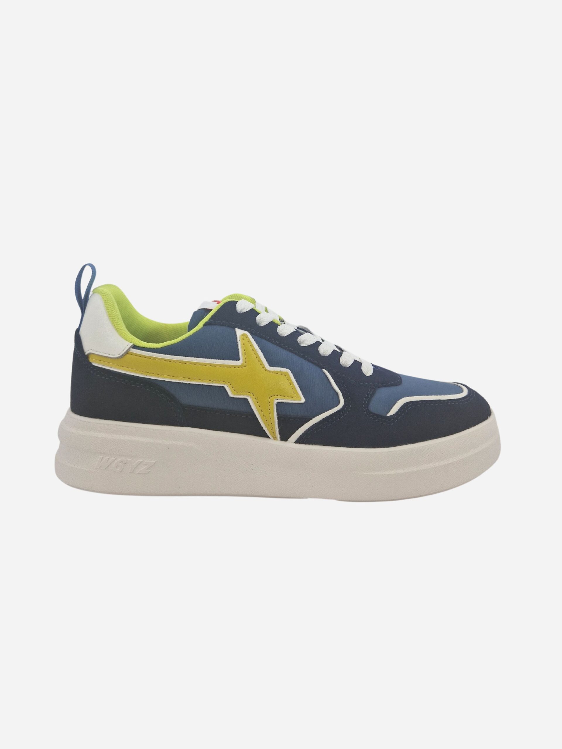 sneakers uomo blu giallo w6yz wizz