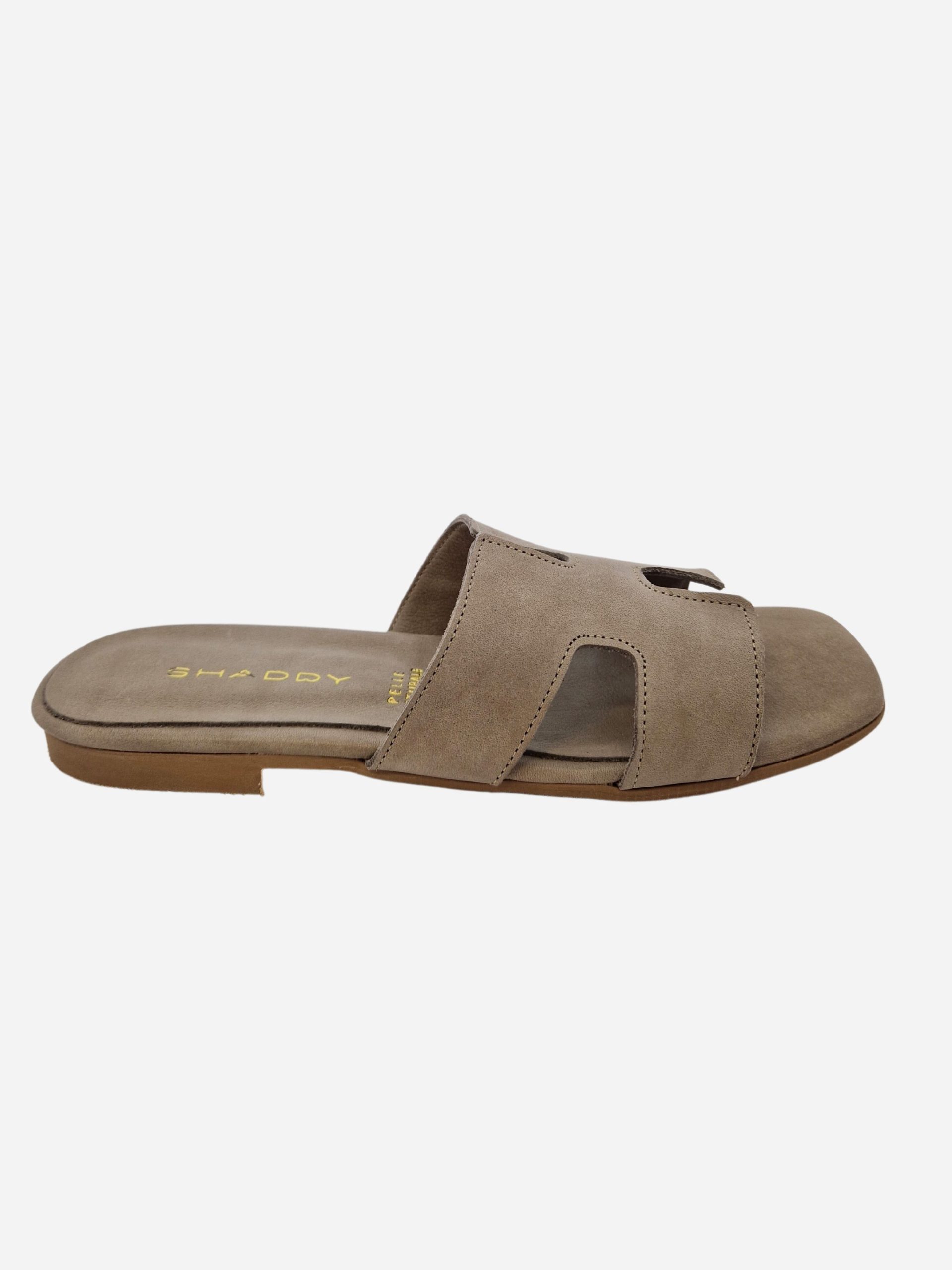 ciabatta donna taupe shaddy