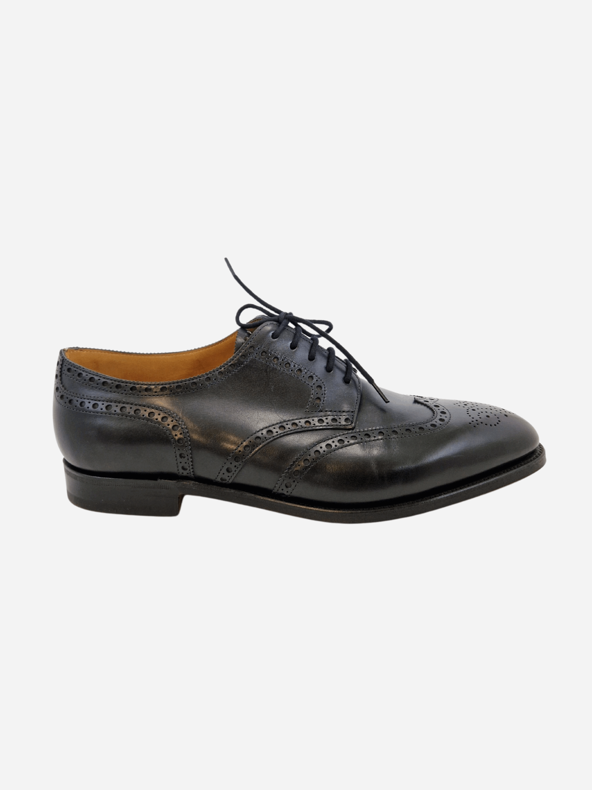 scarpa stringata nera uomo john lobb hayle
