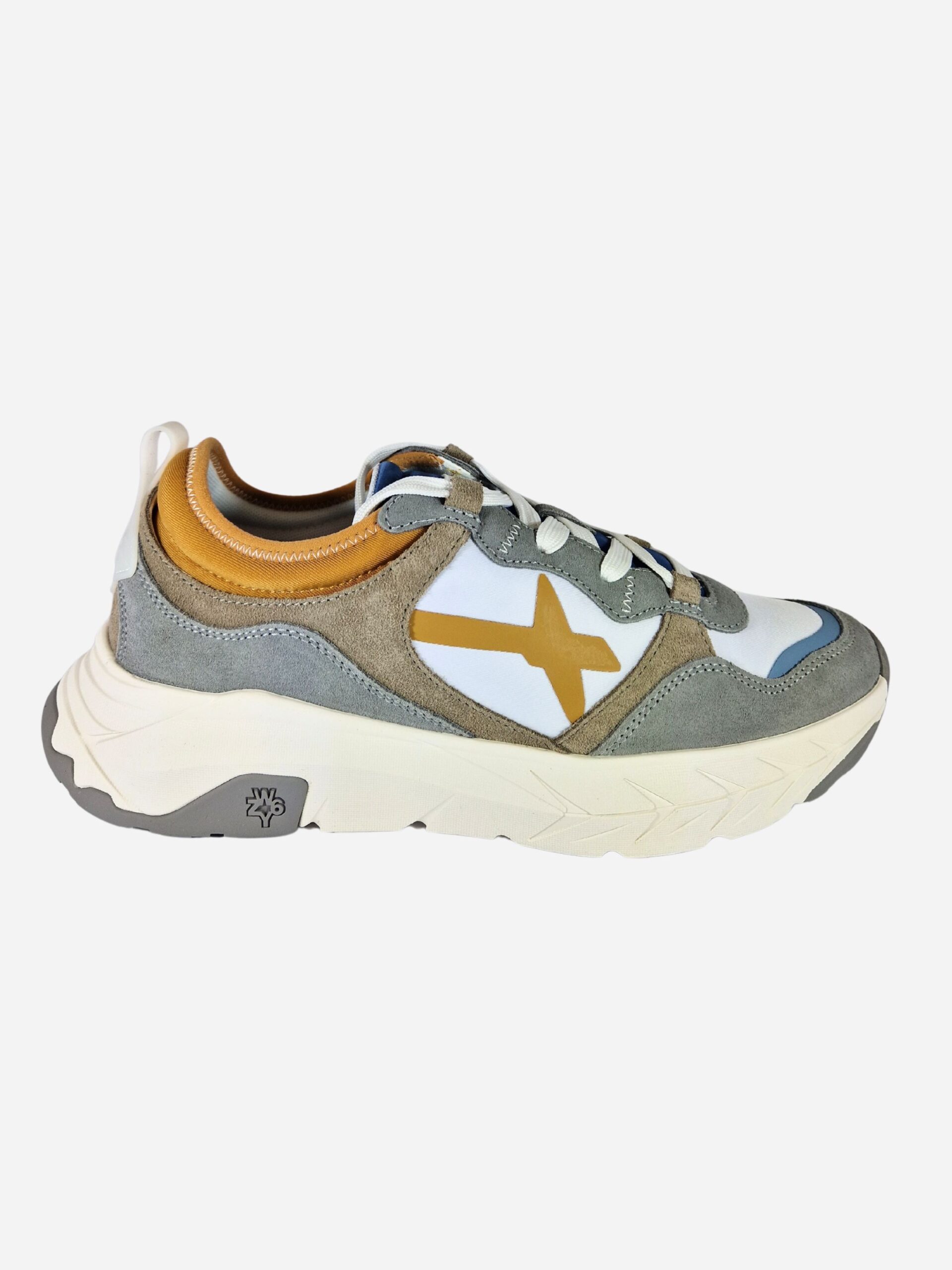 sneakers uomo bianco grigio senape beige w6yz wizz next-m