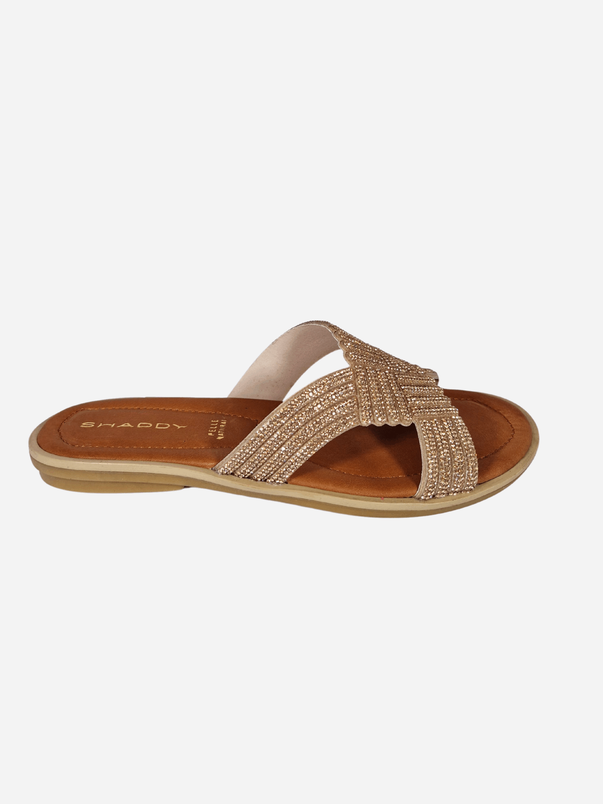 ciabatta con strass cipria shaddy 251475