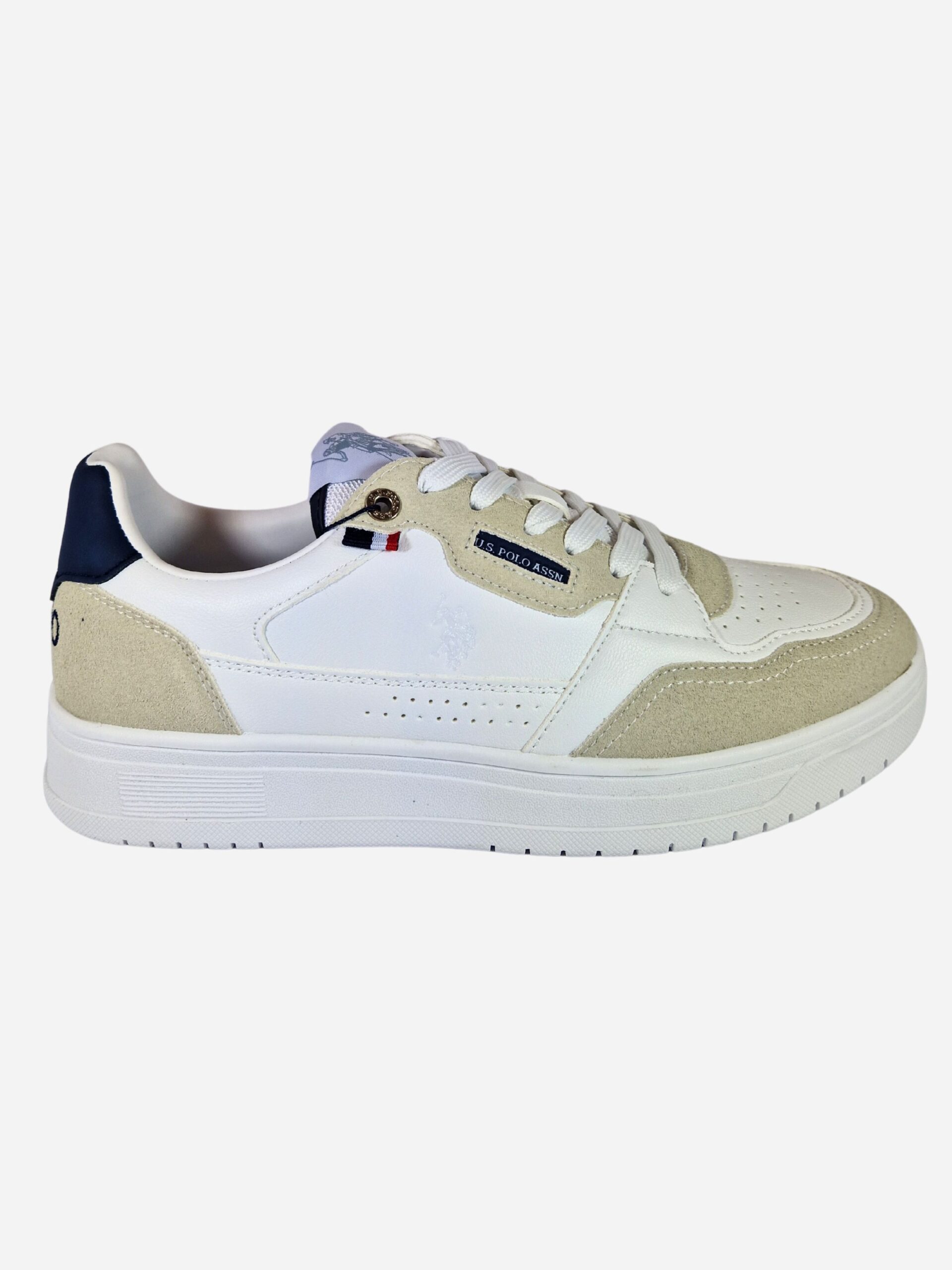 sneakers bianco beige u.s. polo assn. kosmo